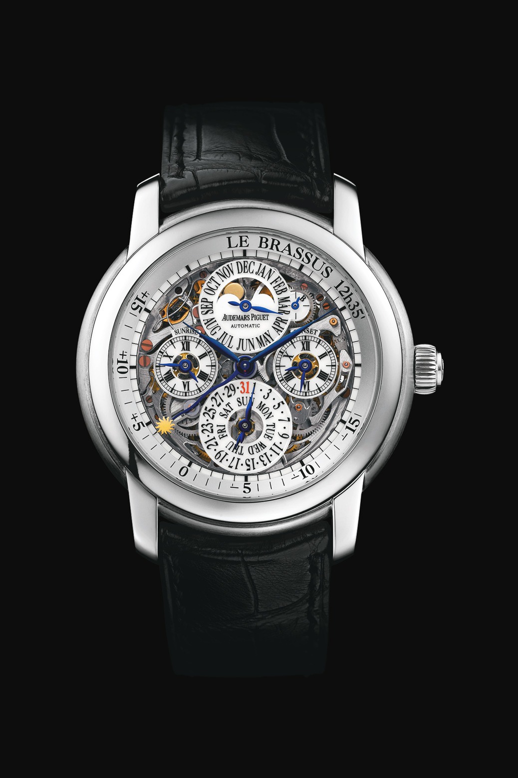 Audemars Piguet Jules Audemars Equation of Time Platinum watch REF: 26053PT.OO.D002CR.01 - Click Image to Close